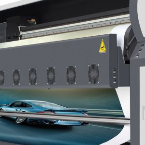 Plotter de impressão digital solvente potenza_ ventiladores frontais