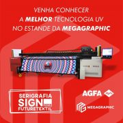 Impressoras uv agfa na Feira Serirgafia Sign 2018